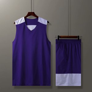 ชุดบาสเก็ตบอลดีไซน์ทันสมัย ไซส์พลัส คุณภาพพรีเมียม สำหรับทีม ผลิตจากโพลีเอสเตอร์ 100% แบบไม่มีแขน  รับสกรีนโลโก้ ปี 2025 - Product Image 2