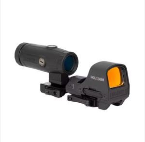 NOUVEAU QUALITÉ SUPÉRIEURE Holo sun HS510c Red Dot Sight + Loupe HM3X 3X - Product Image 1