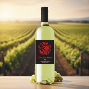 Rượu vang trắng khô Dragon Rojo, 100% Airen, 11% cồn, giống cây nho Tây Ban Nha, 0,75 lít, từ Castilla La Mancha. - Product Image 3