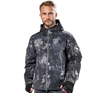Haute qualité Camouflage personnalisé chasse impression vêtements d'hiver veste de chasse en plein air vestes coupe-vent hommes hiver hommes vestes - Product Image 5