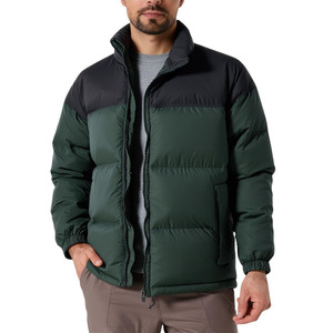 Outdoor Warm Custom Windbreaker Waterproof Bubble Padded Men's <b>Jackets</b> Work Wear <b>Quilted</b> Down Winter Puffer <b>Jacket</b> For Men - Product Image 4