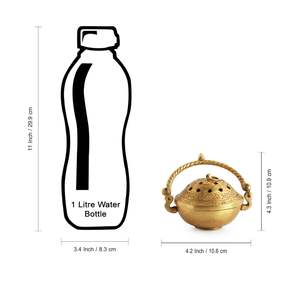 Brass <b>Aromatherapy</b> <b>Diffuser</b> <b>Incense</b> Burner <b>Holder</b> - Product Image 3