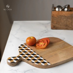 Utensilios de cocina para el hogar más vendidos, tabla de quesos de madera bellamente diseñada, precio al por mayor para fiestas de boda y decoración de mesa - Product Image 6
