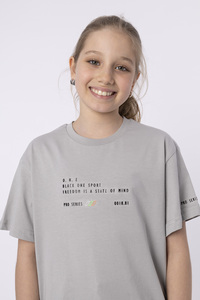 %100 Cotton Custom Wholesale cheap children girls t-shirts & High Quality Direct Manufacturing girls kids T-Shirts - Product Image 3