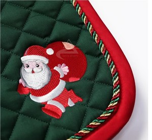 Costa Sports Ensemble d'équipement d'équitation personnalisable en mousse doublée de polycoton Couverture de selle Bonnet d'oreille Tapis de selle - Product Image 6