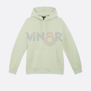 Sudadera con capucha de lana de algodón 100% de peso pesado para hombre de alta calidad, ropa de calle con logotipo personalizado, sudaderas térmicas de estilo Regular a la moda para invierno - Product Image 3