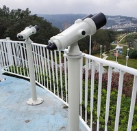 Télescope touristique fixe pour l'extérieur