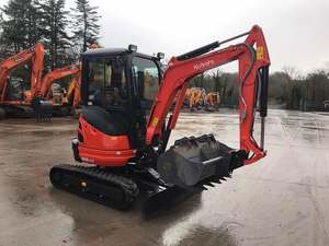 Mini-excavatrice Kubota U20-3 d'origine japonaise, puissante, haute puissance de creusement, système hydraulique, à vendre - Product Image 5