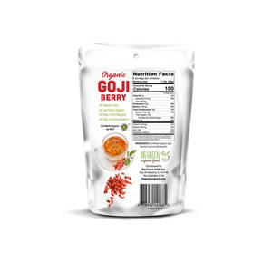 Bayas Secas Superalimentares, Ricas en Antioxidantes, Bayas de Goji Orgánicas, Vitaminas y Minerales - Product Image 1