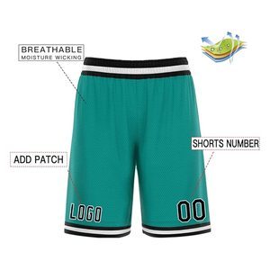 Pantalones cortos de baloncesto de tendencia de calidad uniforme deportivo de verano 100% pantalones cortos de baloncesto de poliéster personalizados - Product Image 3