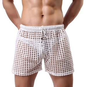 OEM Men's Quick Dry Mesh Beach Swim Shorts Casual <b>Boxer</b> Underwear With Custom Embroidery - Product Image 5