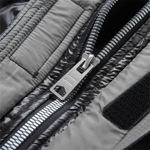 Vente en gros Hiver Saison Plaine Chaud Doudounes Hommes 2025 Dernière Mode Casual Slim Fit Couleur Personnalisée Doudoune Veste - Product Image 5