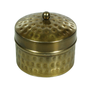 100% Boîte Roti Chapati en laiton de qualité supérieure avec couvercle en métal et pince nouvelle conception Roti Box à bas prix pour la vente - Product Image 3