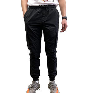 Pantalon cargo pour hommes Pantalons et pantalons décontractés multi-poches pour hommes Vêtements d'extérieur pour hommes Pantalons droits d'hiver délavés Pantalons - Product Image 1