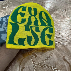 Gorros de Punto Acrílicos Unisex, Elegantes, Cálidos, Transpirables, Impermeables, Cómodos, Casuales, para Clima Frío, Color Personalizado, Ajustables - Product Image 2