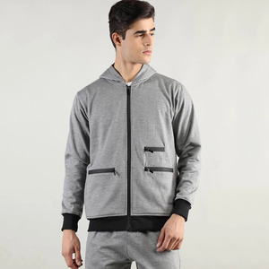 <b>Mens</b> High Quality Cotton Fleece Breathable Regular Fit Hoodie Custom OEM Zipper <b>Pullover</b> with Own Logo <b>for</b> Winter - Product Image 5