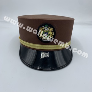 Gorra de Inmigración de Alta Calidad Personalizada para Mujer, Estilo Gambiano, Insignia Profesional, Uniforme, Tela de Poliéster, Ajuste Cómodo - Product Image 2