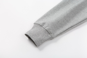 Sweat-shirt à capuche unisexe en molleton de marque de luxe, en coton/spandex, uni, avec logo de marque brodé, impression numérique - Product Image 6