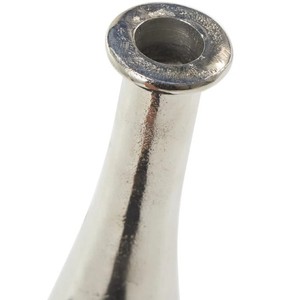<b>Silver</b> Aluminum Metal Candle Holder with Varying Decorative Candle Stand <b>Candlestick</b> Holders for Home Decor - Product Image 5