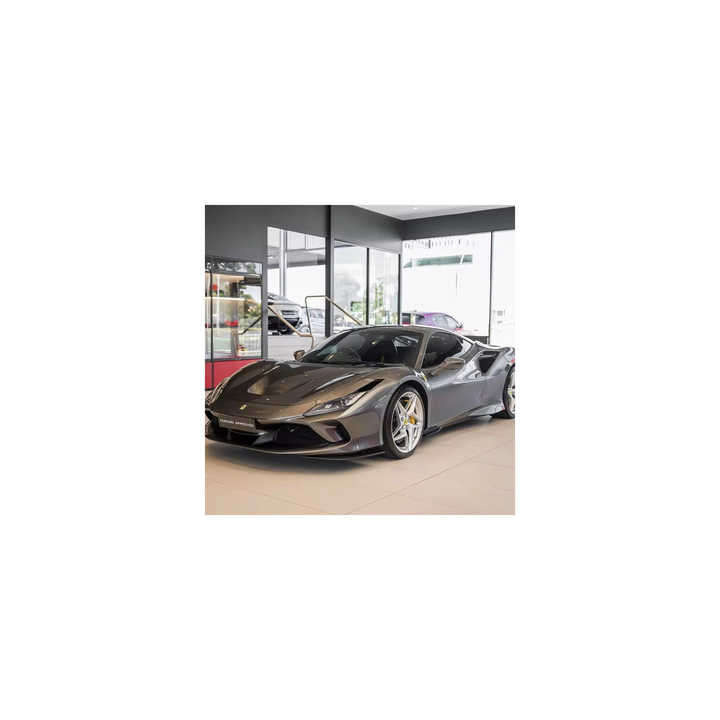 Fer-rari  488 Pista with lightweight materials and track-focused performance