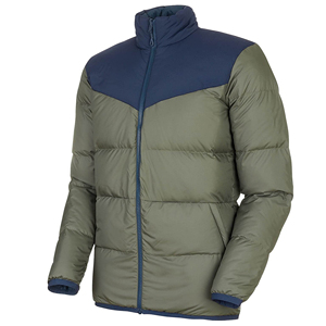 Abrigo de invierno personalizado de estilo callejero para hombre, chaqueta acolchada de nailon con cuello mandarín, Material de carcasa de lana sólida, servicio OEM - Product Image 1