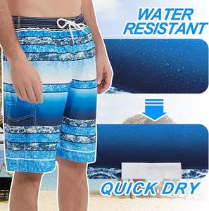 Productos de alta calidad hechos Venta directa de fábrica Nuevo diseño de sublimación Bañadores para adultos Bañador de cintura alta para hombres - Product Image 3