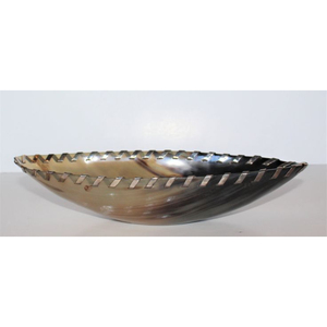 ชามผสมอาหารสไตล์ญี่ปุ่นวัสดุทรงเขาควายทันสมัยสำหรับตกแต่งโต๊ะพร้อมฐานโลหะ - Product Image 5