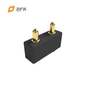 Connecteur Pogo industriel magnétique en laiton à 2 broches, pas de 4mm, 5.8mm - Product Image 1