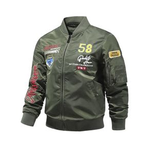 Chaqueta Bomber Impermeable para Hombre, Chaqueta Cortavientos de Moda, Ropa Masculina, Chaqueta de Corte Cuadrado con Cuello Acanalado - Product Image 3