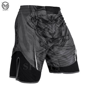 Custom Made MMA Fight Shorts Wholesale Price MMA Short For Men's /Best Quality MMA <b>Grappling</b> JIU-JITSU Shorts - Product Image 6