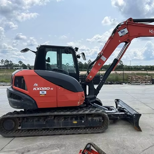 Excavadora de cadenas KX080-5 2024 con motor Isuzu y alta potencia de excavación - Product Image 1