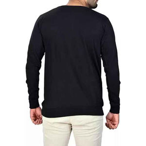Sudadera con Logo personalizado para hombre, ropa para parte superior masculina, con cuello redondo y diseño novedoso, venta al por mayor - Product Image 4
