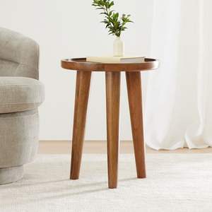 Luxury wooden <b>side</b> <b>tables</b> for modern homes with natural wood grain texture and sturdy construction for daily use - Product Image 5