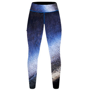 Leggings de Pesca para Mujer, Cintura Media, Color Sólido, Antibacterianos, Ligeros, Tejido de Punto con Estampado Digital por Sublimación - Product Image 3