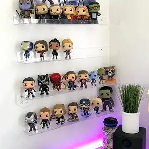 Akrilik Funko vitrin rafları perakende mağazaları için