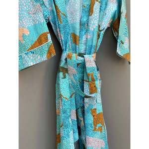 Bata Kimono de Algodón Suave, Estilo Boho, para Playa, Elegante Cubrebañador - Product Image 5