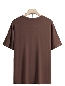 T-shirt Streetwear pour Homme, Manches Courtes, Coupe Classique, Coton/Polyester, Confortable, Respirant, Prix Compétitif - Product Image 4