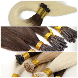 Balayage Beauty Permanent I-Tip Remy <b>Hair</b> <b>Extensions</b> Soft, Silky, and Long-Lasting - Product Image 6