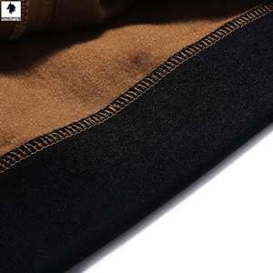 เสื้อฮู้ดแบบสวมหัวของผู้ชายผ้าเทอร์รี่ผ้าฝ้าย100% โพลีเอสเตอร์น้ำหนักเบาลำลองสีพื้นออกแบบได้ตามต้องการ - Product Image 6