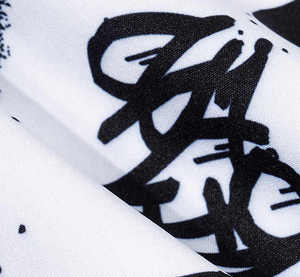 Ensemble d'été tendance de marque Style Graffiti Ensemble de sport décontracté Chemise ample Short Ensemble deux pièces pour hommes - Product Image 6