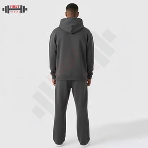 Sudaderas con Capucha de Poliéster/Algodón para Hombre, Ropa Deportiva, Conjuntos Deportivos de Invierno, Tallas Grandes, Impresión de Logotipos DTG, 2 Piezas - Product Image 2