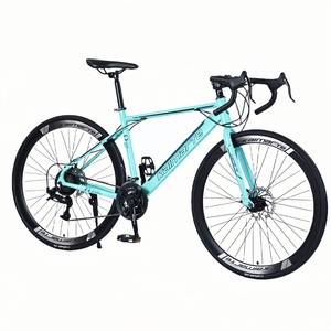 Vélo de montagne haut de gamme pour hommes et femmes, vélo à vitesses variables, course sur route, cadre en acier de 24 pouces, pédale ordinaire, pour adolescents, étudiants et adultes - Product Image 3