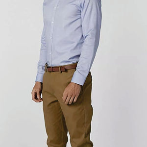 En Stock, nueva ropa de moda, camisa de gran tamaño para hombre, Camisa de algodón informal de manga larga de varios colores para hombre - Product Image 4