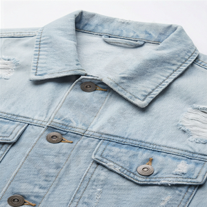 Veste en jean pour homme sur mesure, streetwear, mode, boutonnière, veste en jean, fabricant, tendance, durable, vêtements d'extérieur - Product Image 4