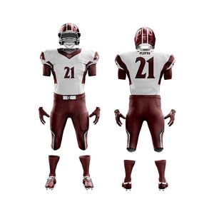 Best Quality Custom American Football Uniforms for Adults Plus Size Sets for Team Sportswear - Product Image 6