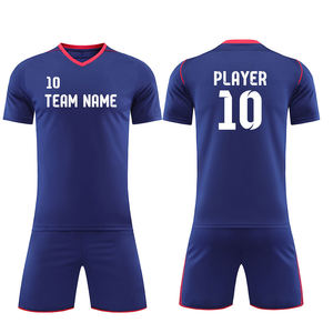 Vente en gros Nouveau style avec logo personnalisé et tissu Vêtements de football originaux Vêtements d'uniforme de football - Product Image 1