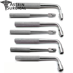 Juego de punzones de tejido quirúrgico Dental Manual de 7 piezas fuente de alimentación 4mm 5mm 6mm instrumentos de implante curvos rectos de acero inoxidable - Product Image 1