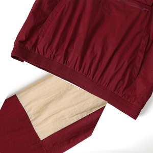 Venta al por mayor de la Hermandad media cremallera chaqueta cortavientos chaquetas de los hombres a prueba de viento senderismo impermeable Anorak chaqueta de lluvia - Product Image 2