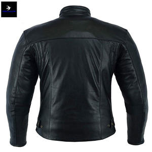 Veste de moto en cuir de haute qualité pour hommes, meilleur design d'équipement de sport de course automobile - Product Image 3