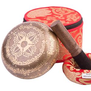 ชุดชามร้องเพลงสำหรับการรักษาเสียงพร้อมกล่องใส่ของขวัญงานฝีมือโลหะ - Product Image 1